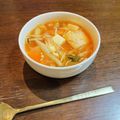 こうちゃん♡'s cooksnap of when they made 腸活スープ（キムチ）nontitleより.