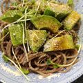 みえんま's cooksnap of when they made 簡単♡アボカド蕎麦.