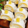 yurachoko's cooksnap of when they made 米粉ロールケーキ.