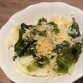 Yokchina's cooksnap of when they made キャベツとわかめのナムル.