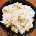 麻's cooksnap of when they made ゆで栗でホクホクしっとり栗ご飯.