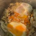 s06007's cooksnap of when they made たった10分☆キャベツと卵の煮込み料理.