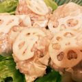 MizuhoBank's cooksnap of when they made れんこん入り焼売.
