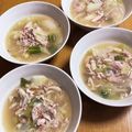 バンビーノ☆'s cooksnap of when they made コストコのロティサリーチキンdeスープ.