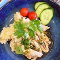 honeybo's cooksnap of when they made 子どもも喜ぶ♡シンガポールチキンライス風.
