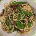 クックHDP0M2☆'s cooksnap of when they made ピーマンしらすの和風パスタ〜何食#112.