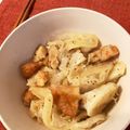 caruga's cooksnap of when they made 簡単！野菜天とキャベツの白だし煮.