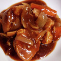 もにゃっこ's cooksnap of when they made 豚ひれ肉と野菜のデミソース煮込み.
