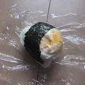 きらり流れ星's cooksnap of when they made ＊目玉焼きおにぎり＊.