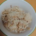 ☆☆こりらっくま☆☆'s cooksnap of when they made なめたけとツナの炊き込みご飯.