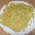 きらり流れ星's cooksnap of when they made かた焼きそば麺✤カリカリ＆ヘルシー版.