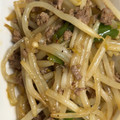 H♡S's cooksnap of when they made 挽肉ともやしのピリ辛炒め.