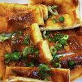 patepateco's cooksnap of when they made 簡単酒肴☆油揚げの甘味噌焼き.