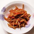 κuκο's cooksnap of when they made 胡麻たっぷりきんぴらごぼう.