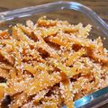aipapi's cooksnap of when they made たらこバターで♪人参大量消費！.