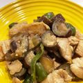 ひまちゃんこ's cooksnap of when they made 鶏肉と茄子とピーマンの味噌炒め.