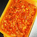 crystaI's cooksnap of when they made 冷蔵庫で長期保存ミートソース.