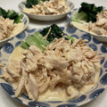akitakomac's cooksnap of when they made 鶏ささみともやしの胡麻ダレサラダ♫.