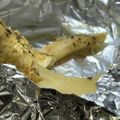 クックO3RM9H☆'s cooksnap of when they made マツタケfromアメリカ☆松茸ホイル焼き.