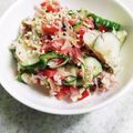 うぐいす♪'s cooksnap of when they made 茗荷と胡瓜のマヨポンおかか和え♬.