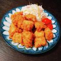 みゆ☆ちゃん's cooksnap of when they made 【超簡単】カリッと韓国チキン風唐揚げ.