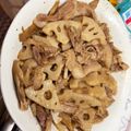 じんちゃんまま's cooksnap of when they made 豚バラ蓮根オイスターソース炒め.