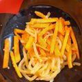 カメ姫☆'s cooksnap of when they made しらたきとにんじんのピリ辛ごま炒め.