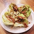 呑み食いずぼらママ's cooksnap of when they made キャベツステーキ ガーリックベーコン.