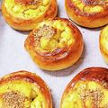 のりちお's cooksnap of when they made HB使用♡ふんわりもっちり♡お芋パン.