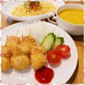 nakamucchi's cooksnap of when they made お弁当にも❤ウズラ＆ウインナー串フライ♬.