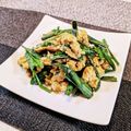 アイリッシュショコラ's cooksnap of when they made ５分で完成♪おかずになる簡単ニラ卵★.