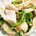 mmmugi's cooksnap of when they made レンジで簡単☆ささみと豆苗やみつきサラダ.