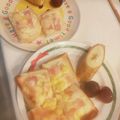 りこはるまこママ's cooksnap of when they made ベーコン＆玉ねぎトースト.