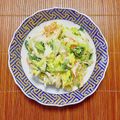 コムギ大好き's cooksnap of when they made 包丁不要【白菜とカニカマのごまマヨ和え】.