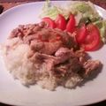 HinodeCafe's cooksnap of when they made お手軽★カオマンガイ　(海南鶏飯).