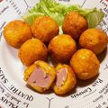 MizuhoBank's cooksnap of when they made 魚ソーのじゃがたま揚げ!.