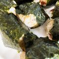 67luna's cooksnap of when they made パリおにぎり★チーズおかか梅しそおにぎり.