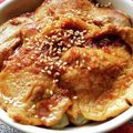 花時計咲いた's cooksnap of when they made 我が家の焼き肉丼♪.