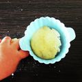 ふふふま's cooksnap of when they made バナナ蒸しパン[離乳食後期].