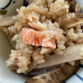 dollyj's cooksnap of when they made 鮭と舞茸の炊き込みご飯[昨日何食べた風].