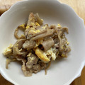 dollyj's cooksnap of when they made 栄養満点！豚こまとしめじの卵炒め.