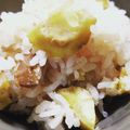 boris1973's cooksnap of when they made 栗ごはん.