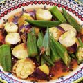 あーこ姐's cooksnap of when they made ナスとオクラのレンジで煮浸し♪作り置き❢.