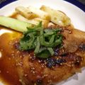 まいつか's cooksnap of when they made 和風で美味♪カジキの青じそ梅肉ステーキ.