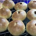 Remtan's cooksnap of when they made 我が家の金時豆パン.