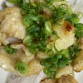 yu-kunmama's cooksnap of when they made 鶏皮でシャキシャキ玉ねぎポン酢.