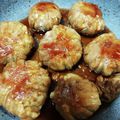てんつば's cooksnap of when they made 椎茸の豚バラ巻き★チーズin★.