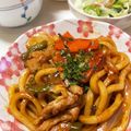 くちゃママ's cooksnap of when they made こってりソース焼きうどん♡.