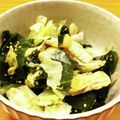 かなりんココりん's cooksnap of when they made キャベツの和え物.