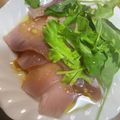 クックWBAF43☆'s cooksnap of when they made 3分♪びんちょうまぐろ★和風カルパッチョ.